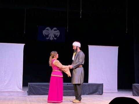 “Nizami Gəncəvi. Xəmsə” tamaşası Dərbənddə - FOTO