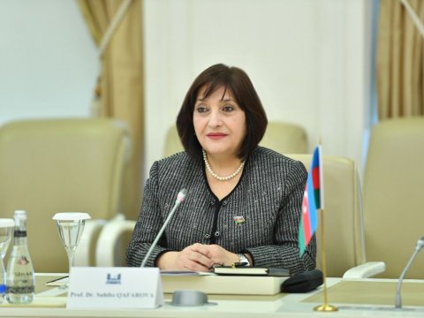 Spiker Estoniya parlamentarilərilə görüşdü