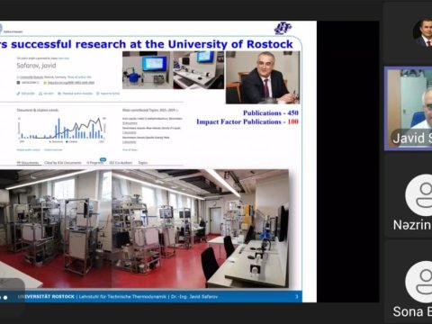 Cəmiyyətin vebinarı keçirildi