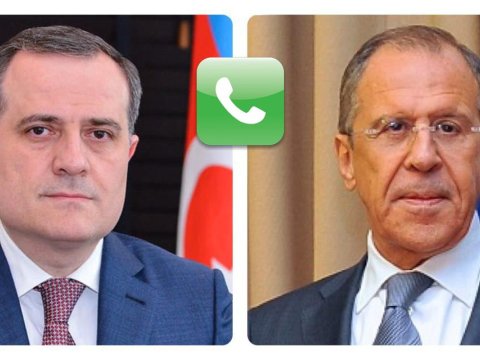 Ceyhun Bayramov Lavrovla DANIŞDI