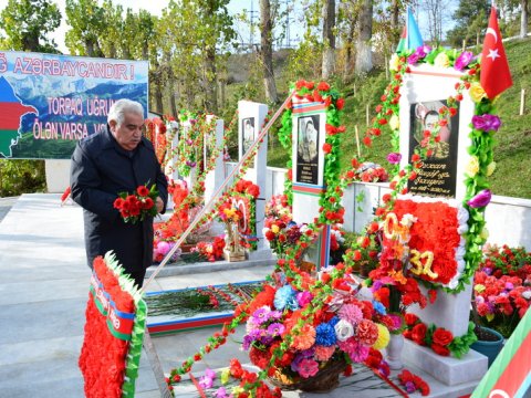 Daşkəsəndə şəhidlərin anım mərasimi