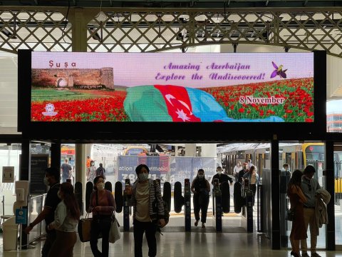 Sidney metrosunda Zəfər Günü 