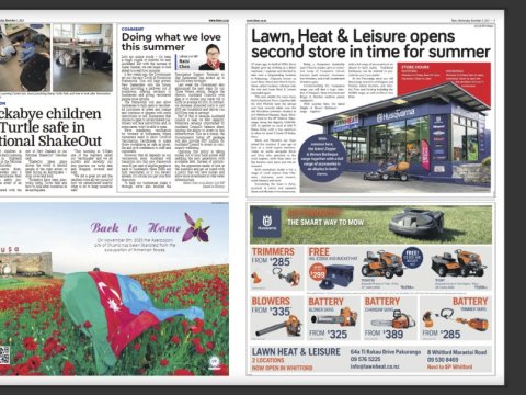 Şuşa Yeni Zelandiya nəşrində