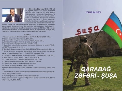 “Qarabağ Zəfəri - Şuşa” kitabı çapdan çıxıb