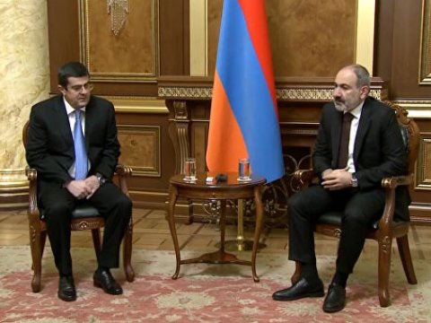 Paşinyan Arutyunyanla Qarabağdan DANIŞDI