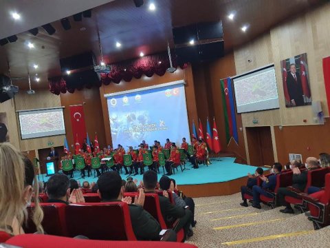 Ankarada Qarabağ Zəfəri qeyd edildi - FOTOLAR