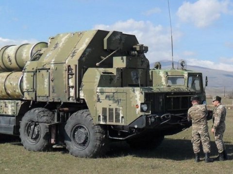Ermənistan hərbi təlimlərə S-300 cəlb etdi