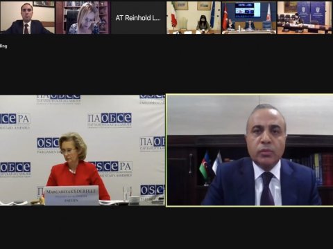 Azay Quliyevdən ATƏT PA-da erməni nümayəndə heyətinin rəhbərinə CAVAB