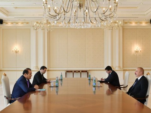 Prezident Türk Şurasının Baş katibini qəbul etdi - FOTO
