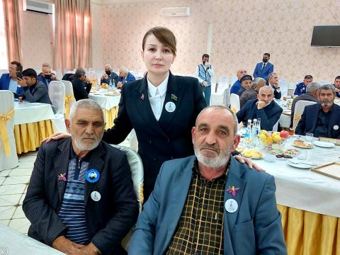 Salyanda Vətən müharibəsi şəhidləri anılıb - FOTOLAR