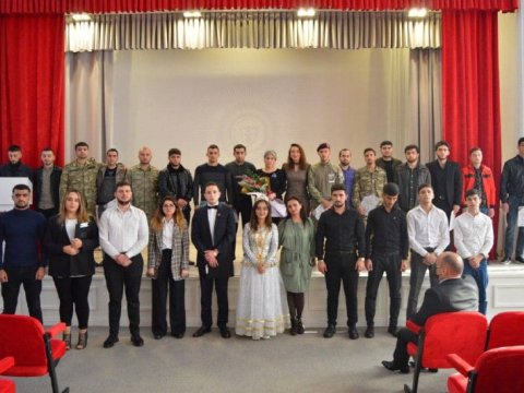 Kooperasiya Universitetində Zəfər Günü - FOTO