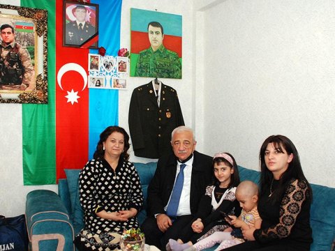 Şəhid ailələri hər zaman diqqətimizdədir