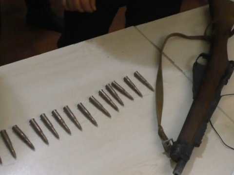 Qazax sakinində “Karabin” aşkarlandı