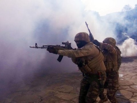 Naxçıvanda hərbi təlimlər başa çatdı - VİDEO