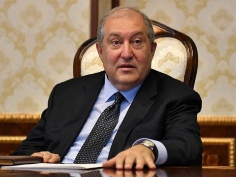 Ermənistan prezidenti: Sülhməramlılar Qarabağda həmişəlik qalmalıdı