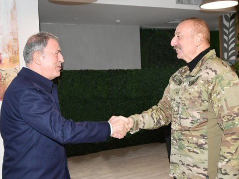 İlham Əliyev Türkiyə səfirini Şuşada qəbul etdi - FOTOLAR - YENİLƏNİB
