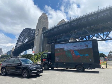 Sidneydə məlumatlandırıcı aksiya