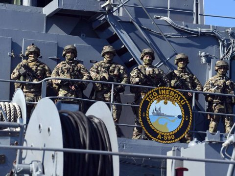 Hərbçilərimiz NATO-nun təlimində - FOTO