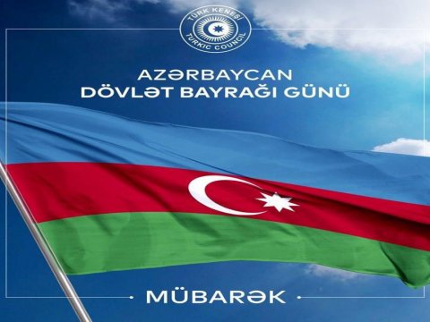 Türk Şurasından Bayraq Günü TƏBRİKİ