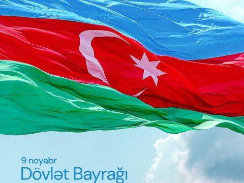 Mehriban Əliyevadan Dövlət Bayrağı Günü PAYLAŞIMI