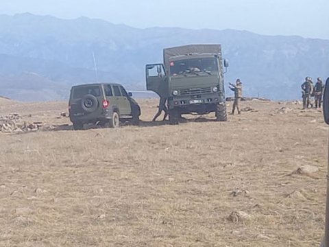 Qaragöldə erməni təxribatçıların mühasirəyə alınma anı - VİDEO