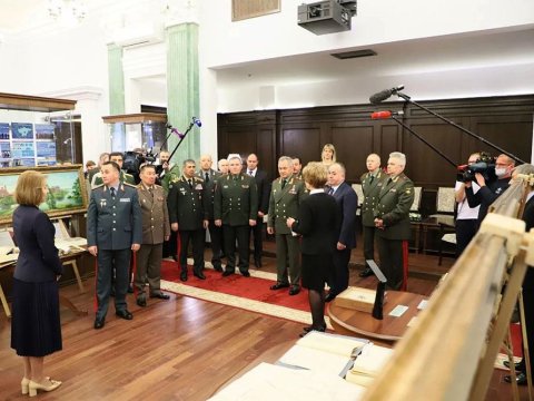 Zakir Həsənov MDB Müdafiə Nazirləri Şurasının iclasında - FOTO