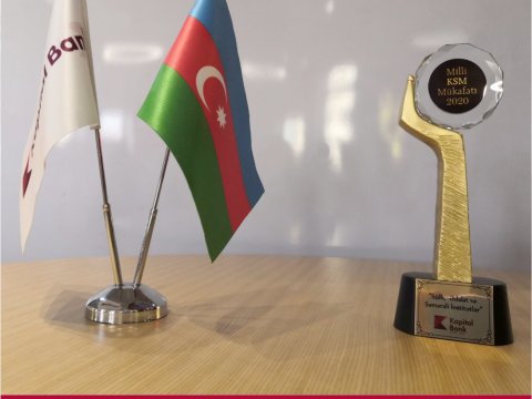 Kapital Bank “Milli KSM” mükafatına layiq görülüb