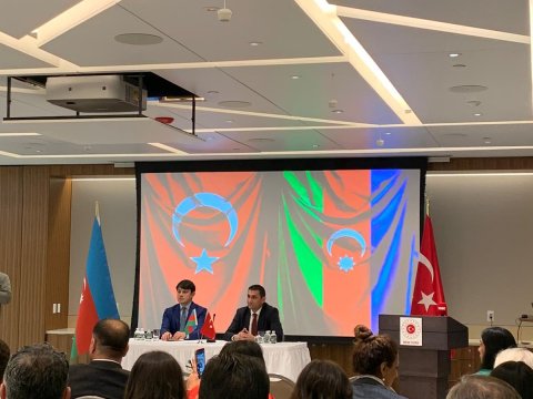 Fuad Muradov Türkiyənin Nyu-Yorkdakı baş konsulluğunda olub