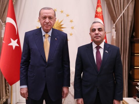 Azay Quliyev Ərdoğanla GÖRÜŞDÜ