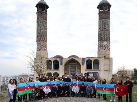 Diaspor könüllüləri Ağdamda