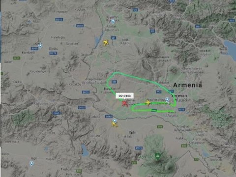 Ermənistanın dronu Türkiyə ilə SƏRHƏDDƏ