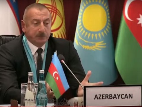 İlham Əliyevə Türk Dünyasının Ali Ordeni VERİLDİ