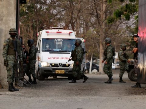 Ekvador həbsxanasında toqquşma: 52 ölü
