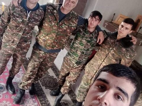 Şuşa-Laçın yolunda hərbçilərimizi yaralayan erməninin FOTOLARI