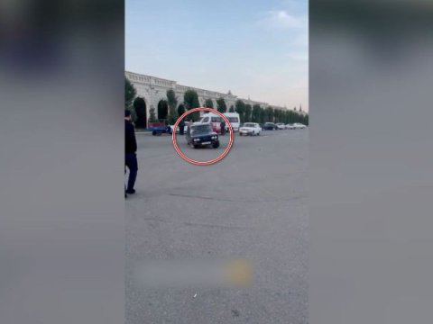 Zəfər Günü “avtoşluq” edən gənc saxlanılıb