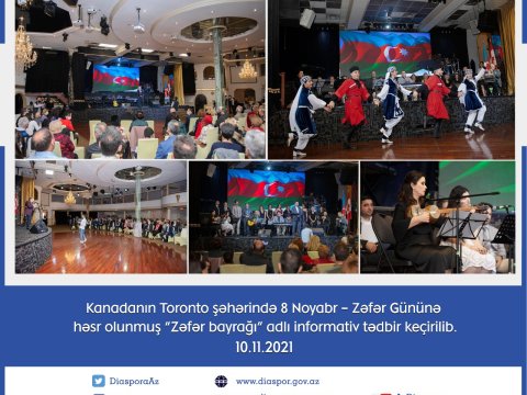Torontoda “Zəfər bayrağı”