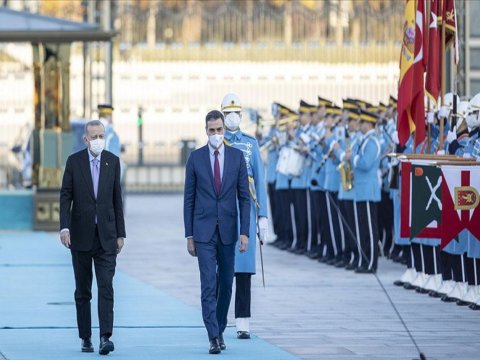 İspaniyanın Baş naziri Türkiyədədir