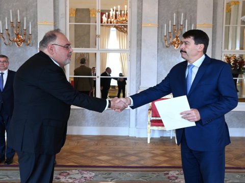 Səfir etimadnaməsini Prezidentə təqdim etdi