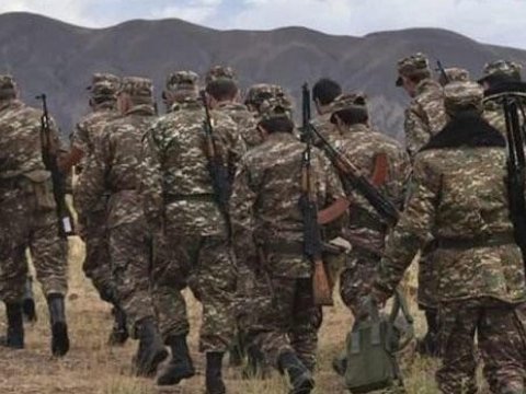 Ermənistanda hərbçilərin təlimi başladı