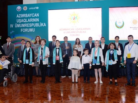 Azərbaycan Uşaqlarının Ümumrespublika Forumu keçirilir