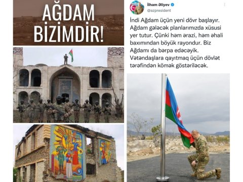 XİN-dən Ağdam PAYLAŞIMI