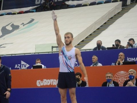 Gimnastımız gümüşü götürdü
