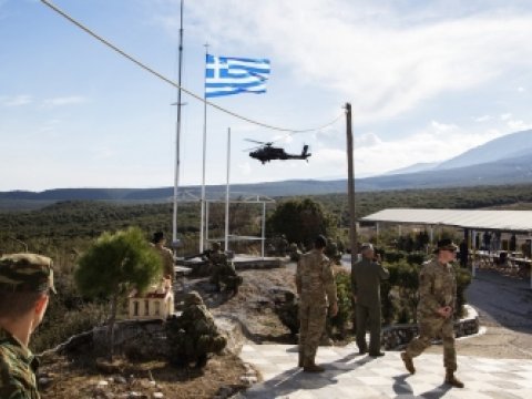ABŞ hərbçiləri Yunanıstana gəldi