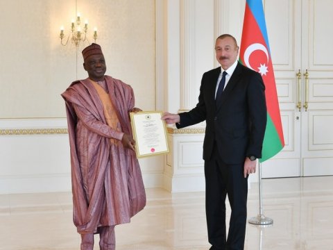 Dövlət başçısı nigeriyalı səfiri qəbul etdi - YENİLƏNİB