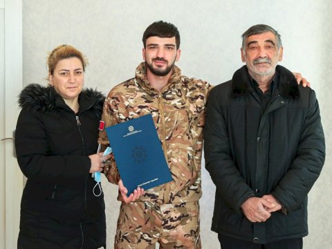 Şəhid ailələri və qazilərə daha 50 mənzil verildi