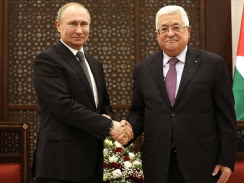 Putin Fələstin lideri ilə GÖRÜŞDÜ