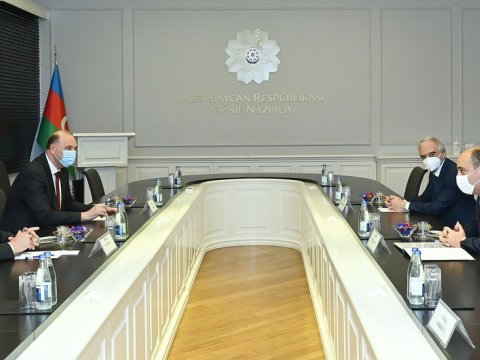Emin Əmrullayev Putinin nümayəndəsi ilə  GÖRÜŞDÜ