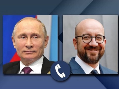 Putin və Mişel Qarabağı müzakirə etdi