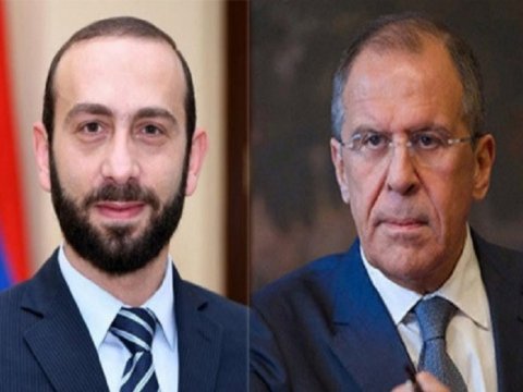 Lavrov və Mirzoyan arasında telefon danışığı