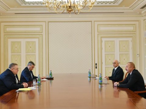 İlham Əliyev Overçuka təşəkkür etdi